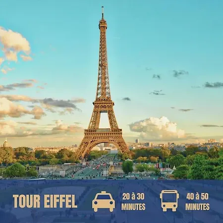 Direct Access To Paris - 6 Guests Apartman