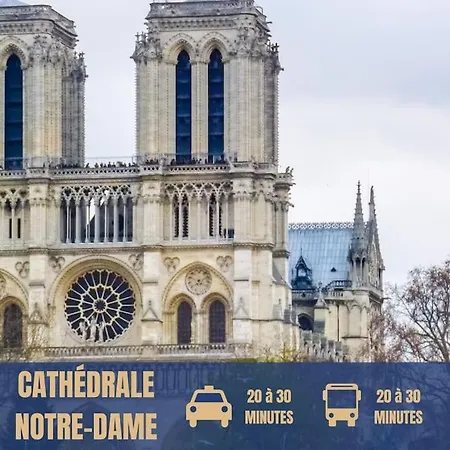 Direct Access To Paris - 6 Guests Apartman